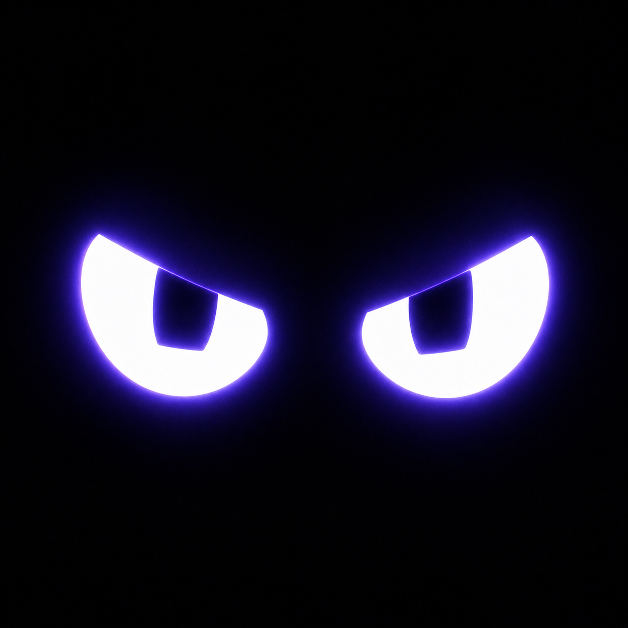 Neon eyes logo